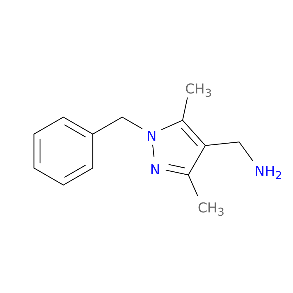(1-Benzyl-3,5-dimethyl-1h-pyrazol-4-yl)methanamine