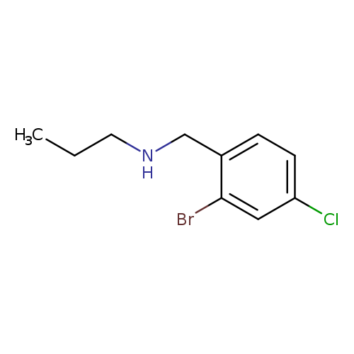 [(2-bromo-4-chlorophenyl)methyl](propyl)amine