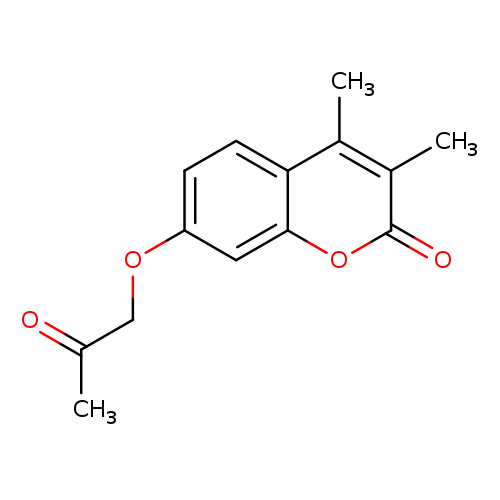 3,4-Dimethyl-7-(2-oxopropoxy)-2H-chromen-2-one