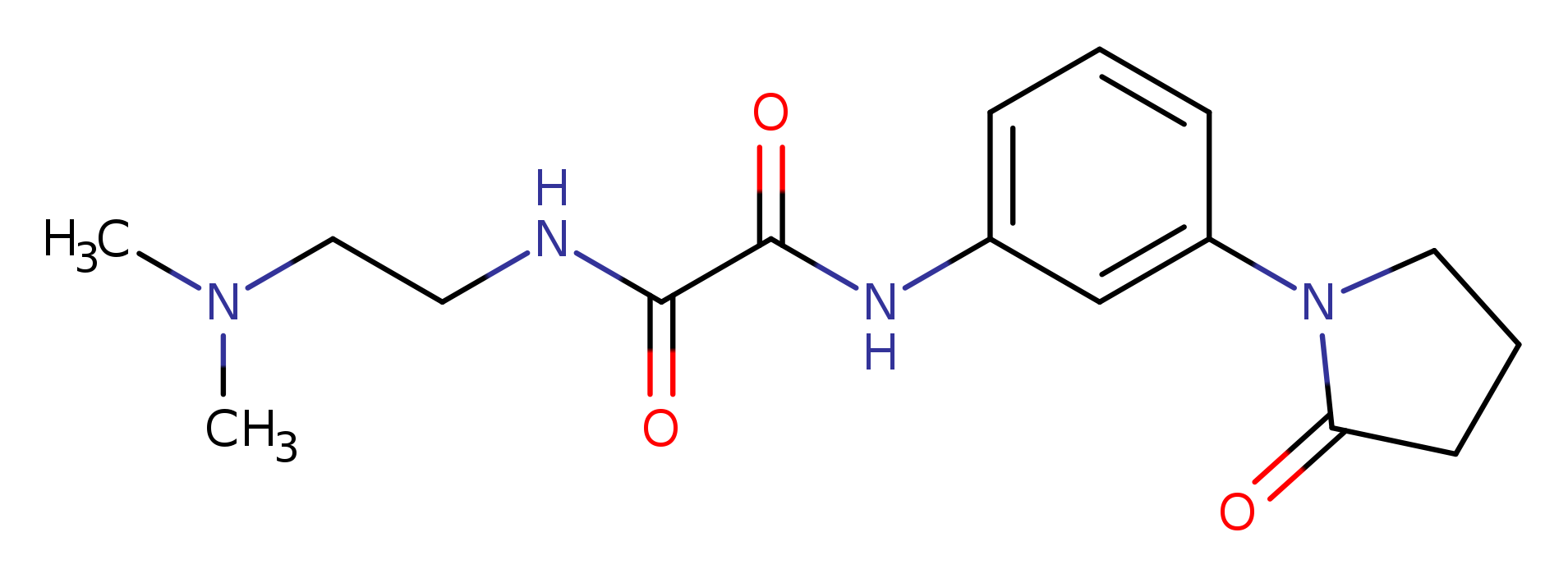 N-[2-(dimethylamino)ethyl]-N'-[3-(2-oxopyrrolidin-1-yl)phenyl]ethanediamide