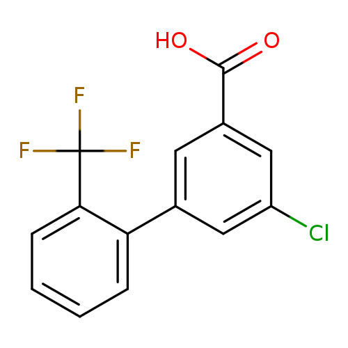 5-Chloro-2'-(trifluoromethyl)-[1,1'-biphenyl]-3-carboxylic acid