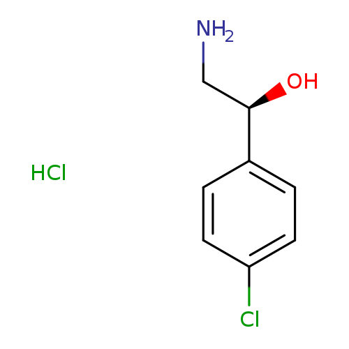 Benzenemethanol, a-(aminomethyl)-4-chloro-, hydrochloride, (aS)-