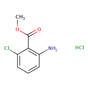 Benzoic acid, 2-amino-6-chloro-, methyl ester, hydrochloride (1:1)