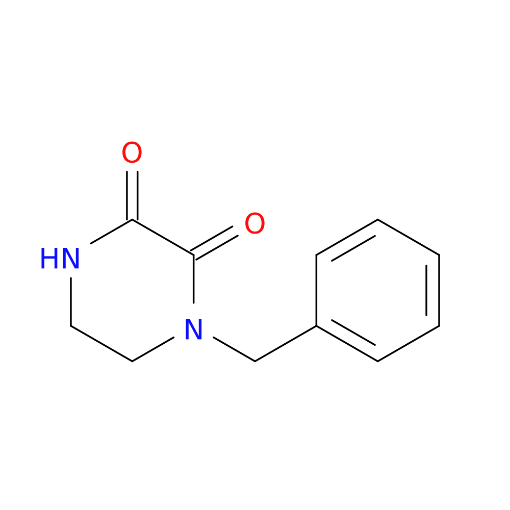1-Benzyl-2,3-dioxopiperazine