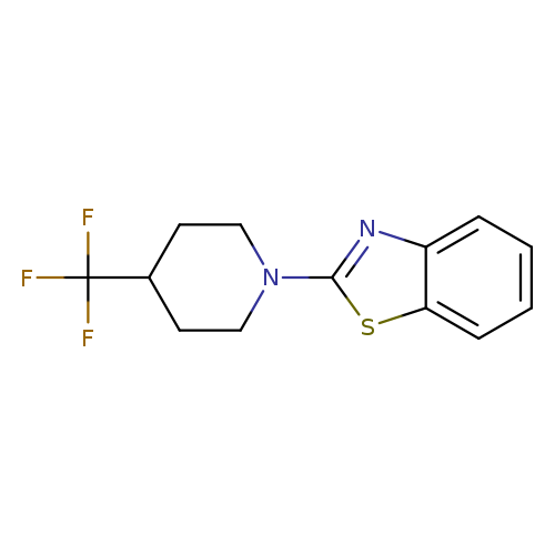 2-[4-(trifluoromethyl)piperidin-1-yl]-1,3-benzothiazole