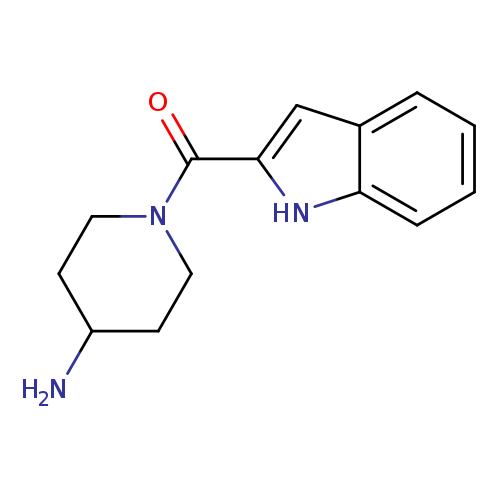 (4-aminopiperidin-1-yl)(1H-indol-2-yl)methanone