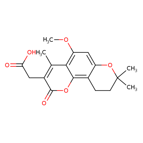 2-{8-methoxy-6,12,12-trimethyl-4-oxo-3,11-dioxatricyclo[8.4.0.0,2,7]tetradeca-1,5,7,9-tetraen-5-yl}acetic acid