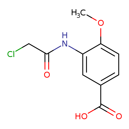 3-[(Chloroacetyl)amino]-4-methoxybenzoic acid