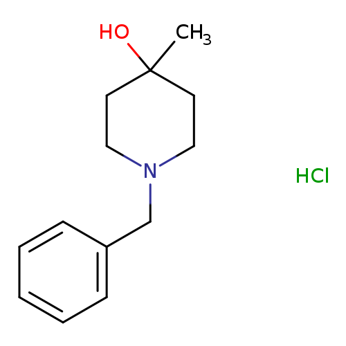 4-Methyl-1-benzyl-4-piperidinol HCl