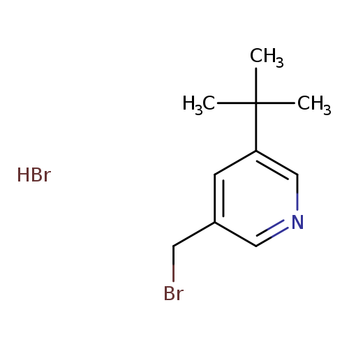 3-(bromomethyl)-5-tert-butylpyridine hydrobromide