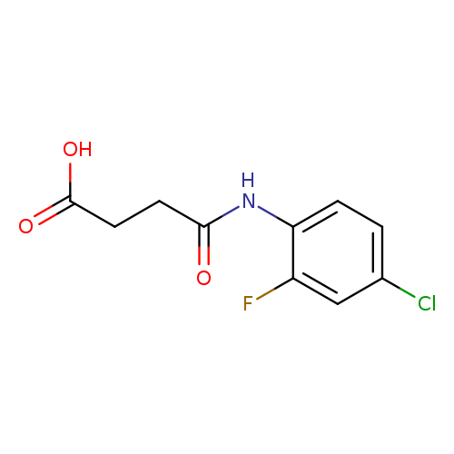4-[(4-Chloro-2-fluorophenyl)amino]-4-oxobutanoic acid