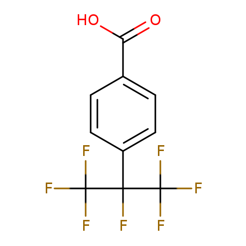 4-(heptafluoropropan-2-yl)benzoic acid
