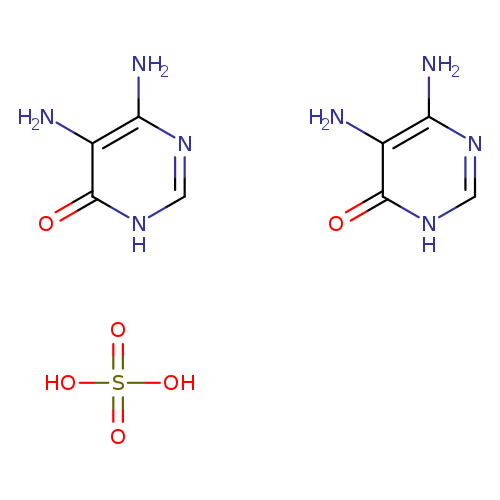 4,5-DIAMINO-6-HYDROXYPYRIMIDINE HEMISULFATE