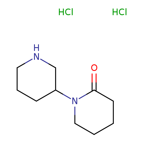 1-(piperidin-3-yl)piperidin-2-one dihydrochloride