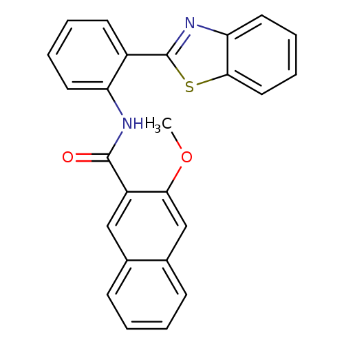N-[2-(1,3-benzothiazol-2-yl)phenyl]-3-methoxynaphthalene-2-carboxamide