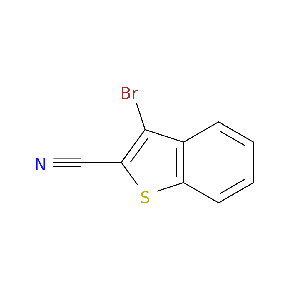 3-bromo-1-benzothiophene-2-carbonitrile