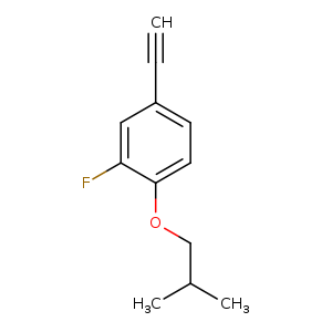 4-Ethynyl-2-fluoro-1-isobutoxybenzene