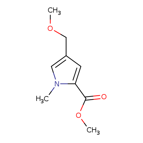 methyl4-(methoxymethyl)-1-methyl-1H-pyrrole-2-carboxylate
