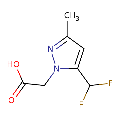 [5-(Difluoromethyl)-3-methyl-1H-pyrazol-1-yl]-acetic acid