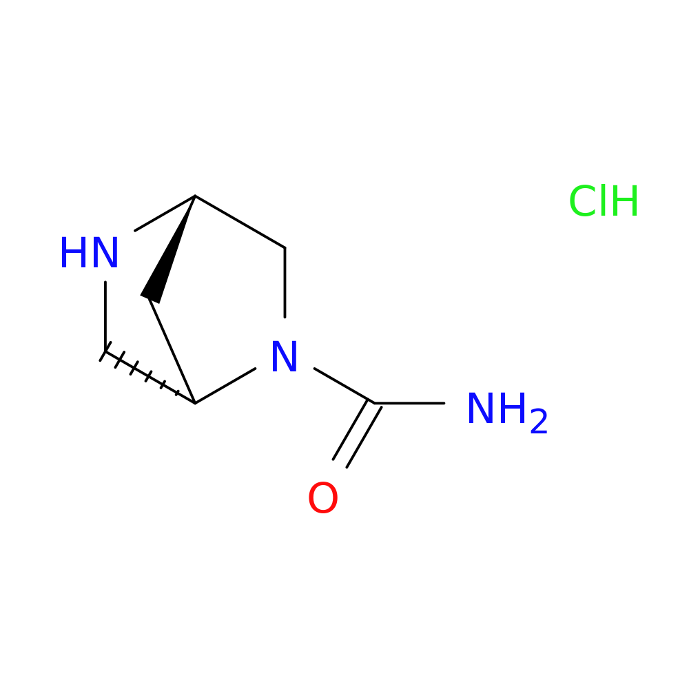 (1S,4S)-2,5-diazabicyclo[2.2.1]heptane-2-carboxamide hydrochloride