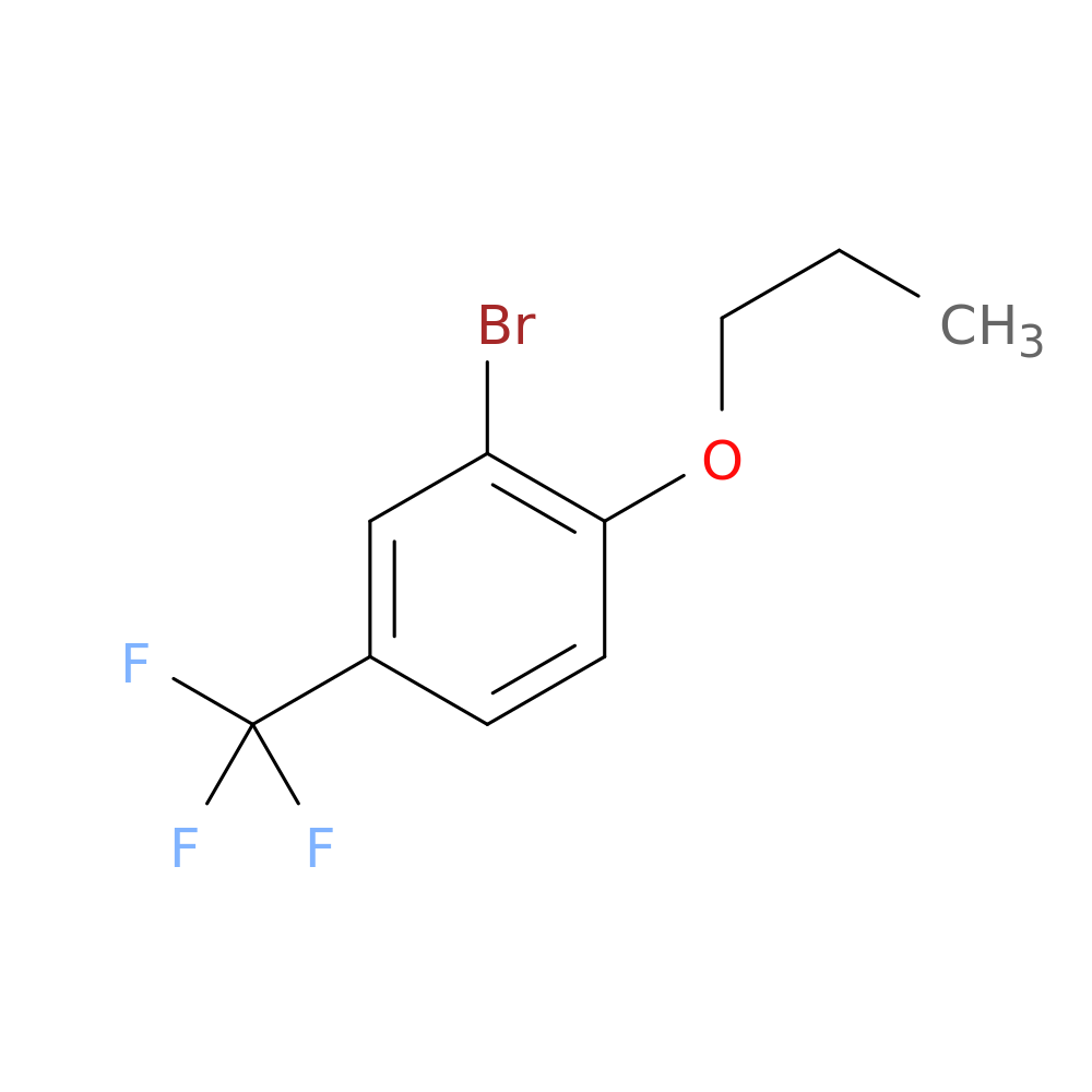 2-bromo-1-propoxy-4-(trifluoromethyl)benzene