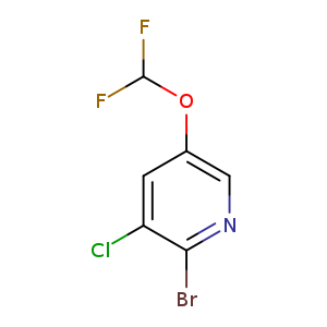 2-Bromo-3-Chloro-5-(Difluoromethoxy)Pyridine