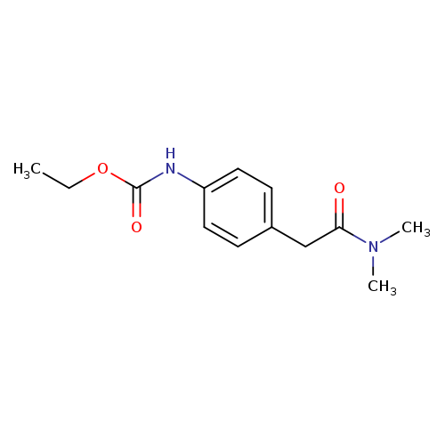 ethyl N-{4-[(dimethylcarbamoyl)methyl]phenyl}carbamate