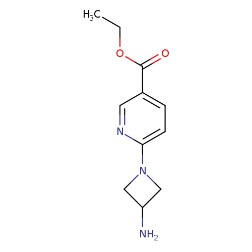 ethyl 6-(3-aminoazetidin-1-yl)pyridine-3-carboxylate
