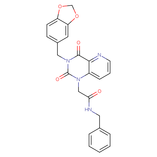 2-{3-[(2H-1,3-benzodioxol-5-yl)methyl]-2,4-dioxo-1H,2H,3H,4H-pyrido[3,2-d]pyrimidin-1-yl}-N-benzylacetamide