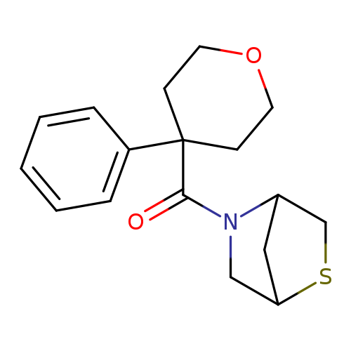5-(4-phenyloxane-4-carbonyl)-2-thia-5-azabicyclo[2.2.1]heptane