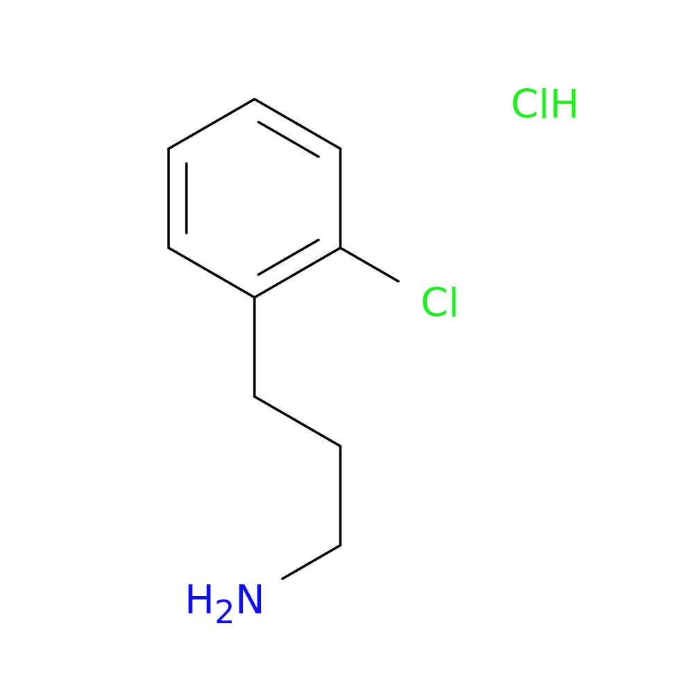3-(2-Chlorophenyl)propan-1-amine hydrochloride
