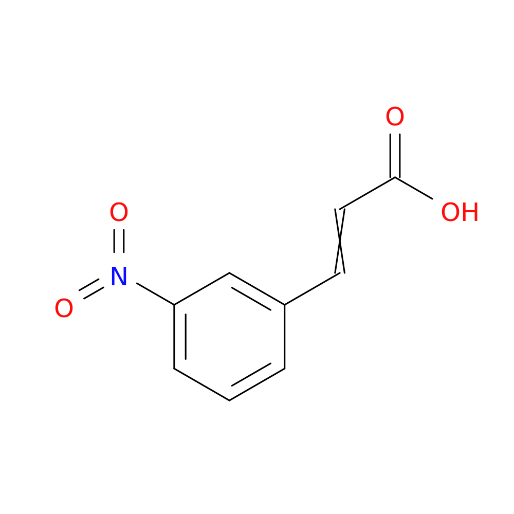 2-Propenoic acid, 3-(3-nitrophenyl)-