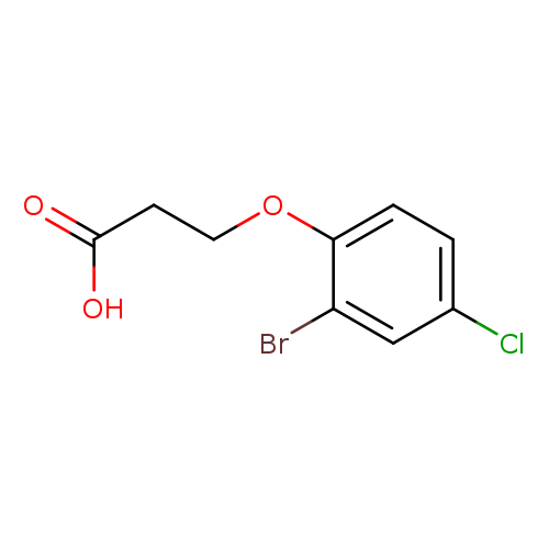 3-(2-Bromo-4-chlorophenoxy)propanoic acid