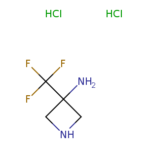 3-(trifluoromethyl)azetidin-3-amine dihydrochloride