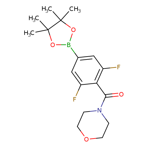 (2,6-Difluoro-4-(4,4,5,5-tetramethyl-1,3,2-dioxaborolan-2-yl)phenyl)(morpholino)methanone