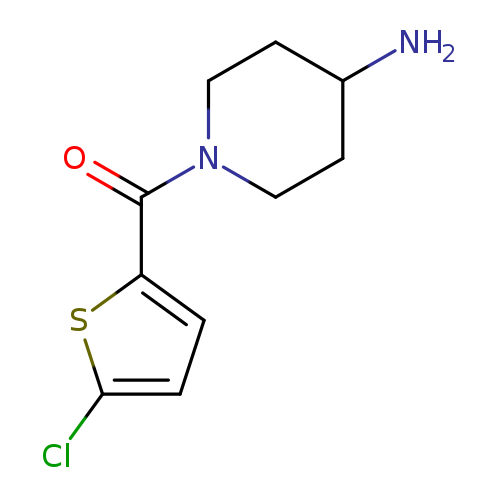 1-(5-Chlorothiophene-2-carbonyl)piperidin-4-amine