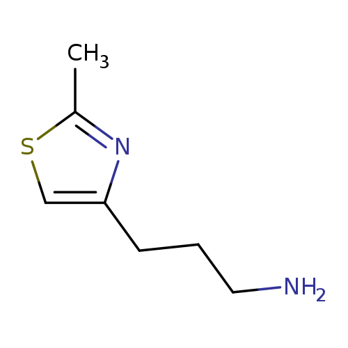 3-(2-methyl-1,3-thiazol-4-yl)propan-1-amine