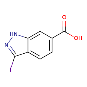 3-Iodo 1H-indazole-6-carboxylic acid