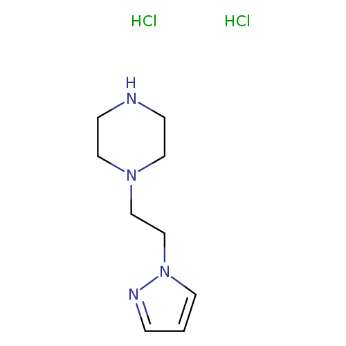 1-[2-(1H-pyrazol-1-yl)ethyl]piperazine dihydrochloride