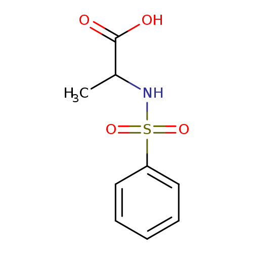 2-(Phenylsulfonamido)propanoic acid