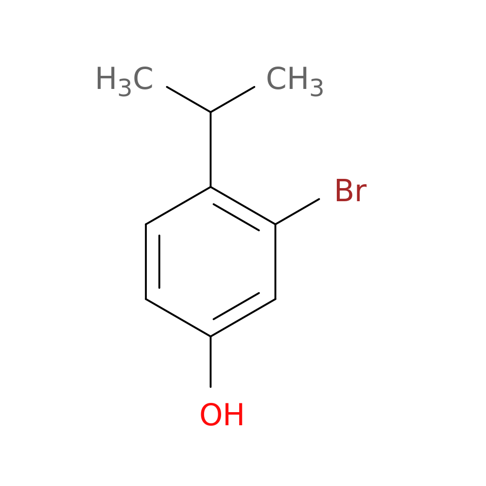 3-bromo-4-(propan-2-yl)phenol
