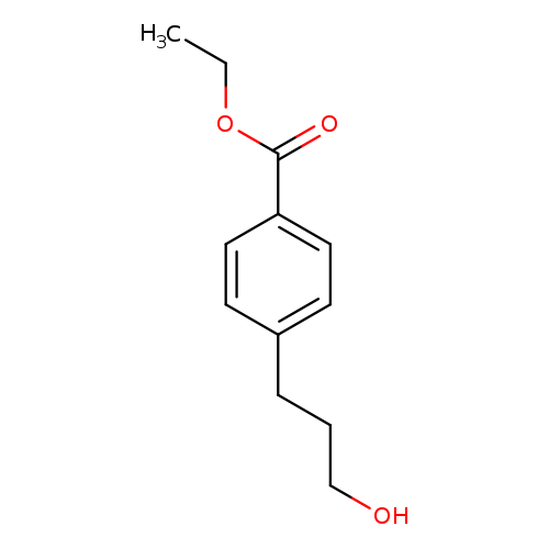 Benzoic acid, 4-(3-hydroxypropyl)-, ethyl ester
