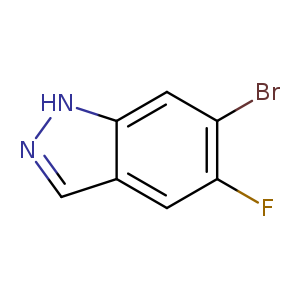 1H-Indazole, 6-bromo-5-fluoro-