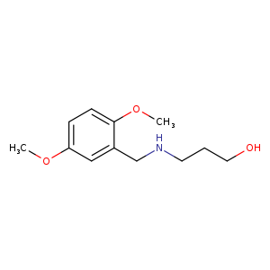 3-((2,5-Dimethoxybenzyl)amino)propan-1-ol