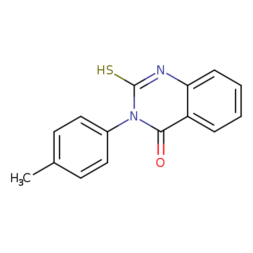 2-Mercapto-3-p-tolyl-3h-quinazolin-4-one