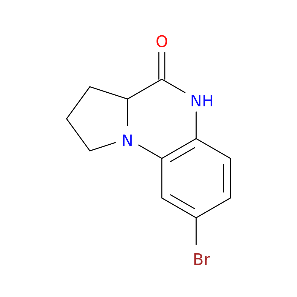 8-bromo-1H,2H,3H,3aH,4H,5H-pyrrolo[1,2-a]quinoxalin-4-one