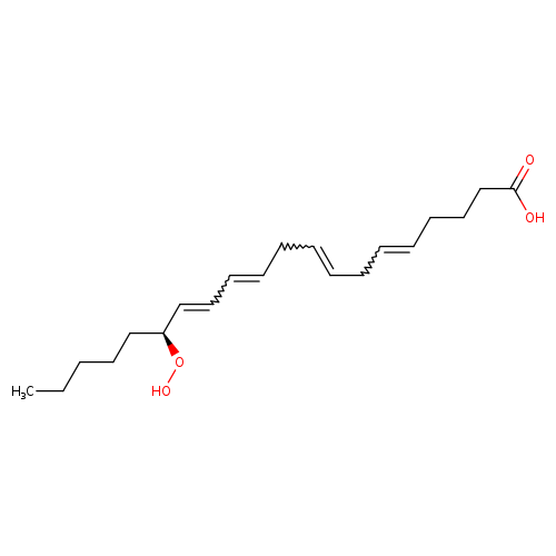 5,8,11,13-Eicosatetraenoicacid, 15-hydroperoxy-, (5Z,8Z,11Z,13E,15S)-