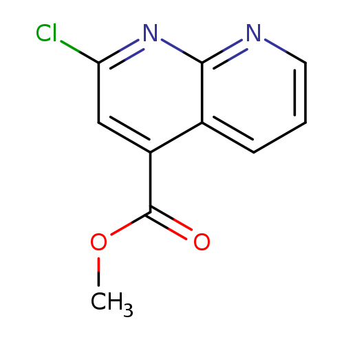 methyl 2-chloro-1,8-naphthyridine-4-carboxylate
