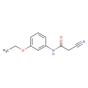 Acetamide, 2-cyano-N-(3-ethoxyphenyl)-