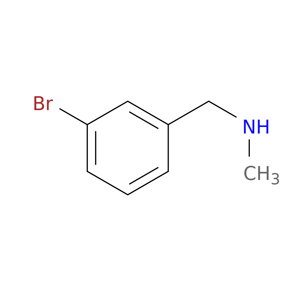 1-(3-Bromophenyl)-N-methylmethanamine